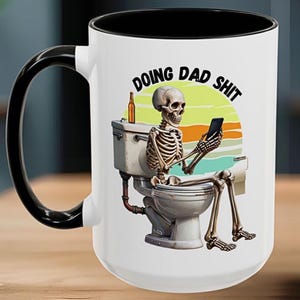 Coffee Mug, Funny Dad Fathers Day Gift, Cute New Dad Gifts for Him, Humorous Mug for Dads, Unique Dad Mug, Dad Joke Mug, Father&#39;s Day