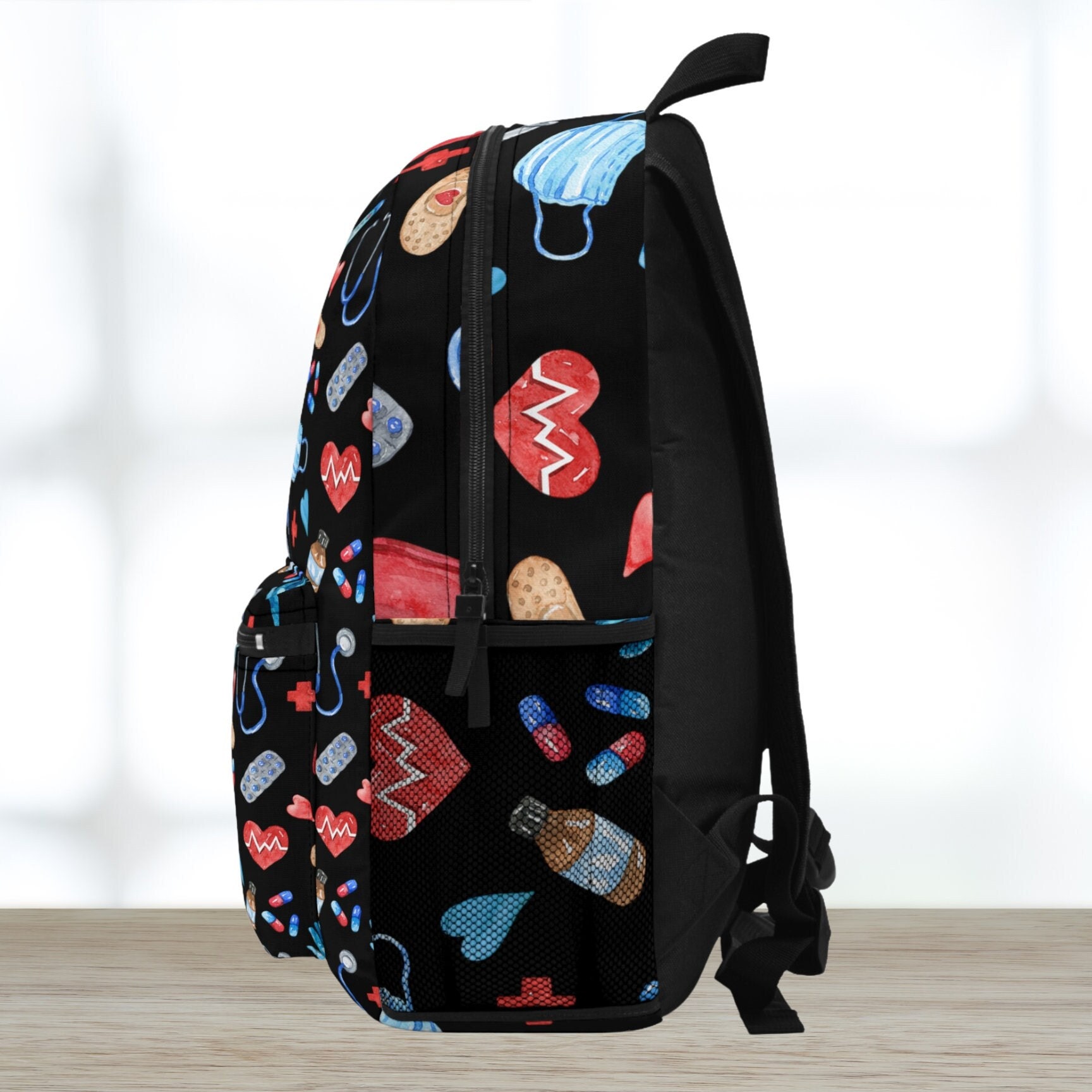 Nurse Backpack for Work Laptop Backpack RN LPN Custom Backpack Nurse