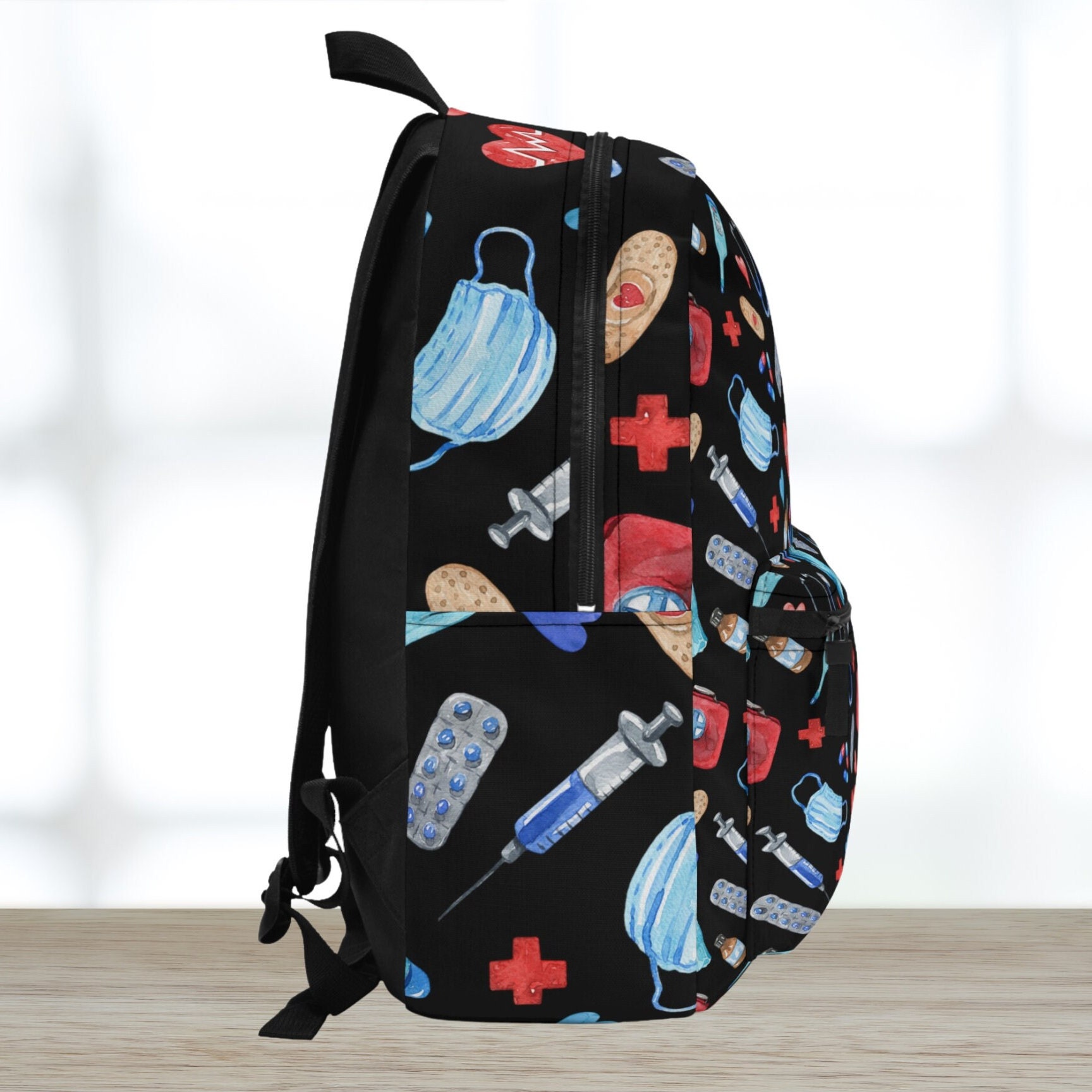 Nurse Backpack for Work Laptop Backpack RN LPN Custom Backpack Etsy