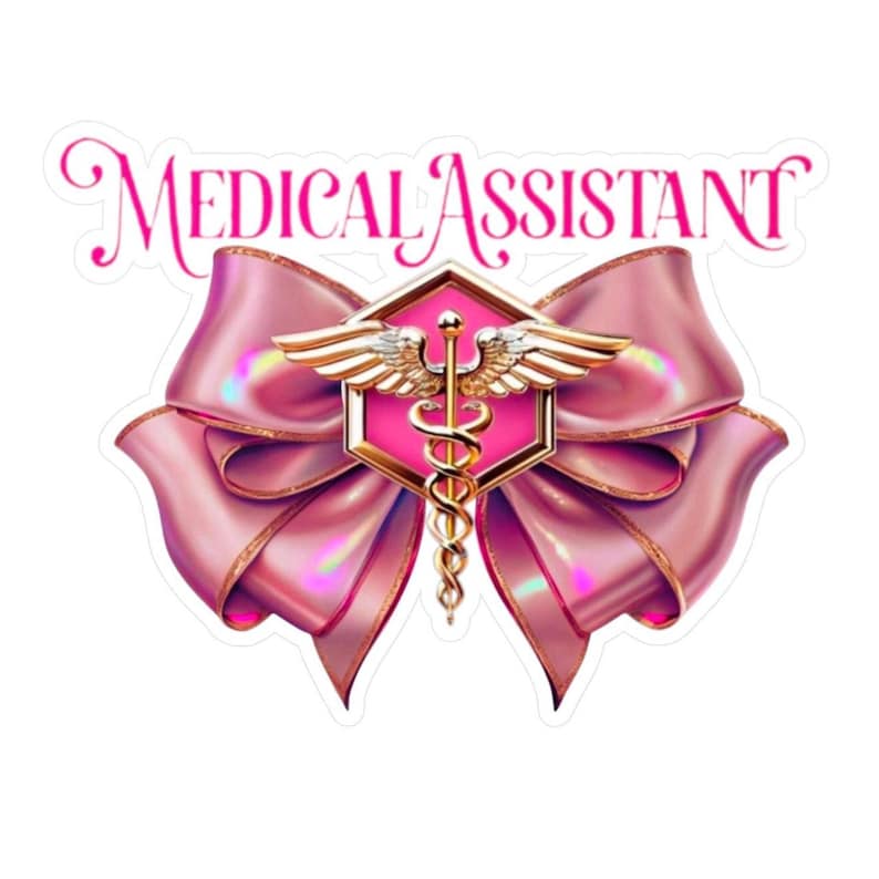 Medical Assistant Sticker, Cute CMA Vinyl Decal, Nurse Gift, Water ...