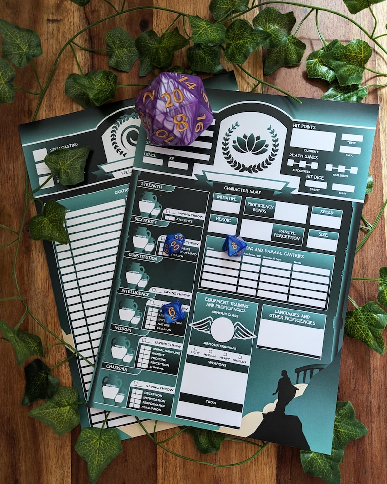 Dnd 2024 Character Sheet Fillable Gerrie Roselle