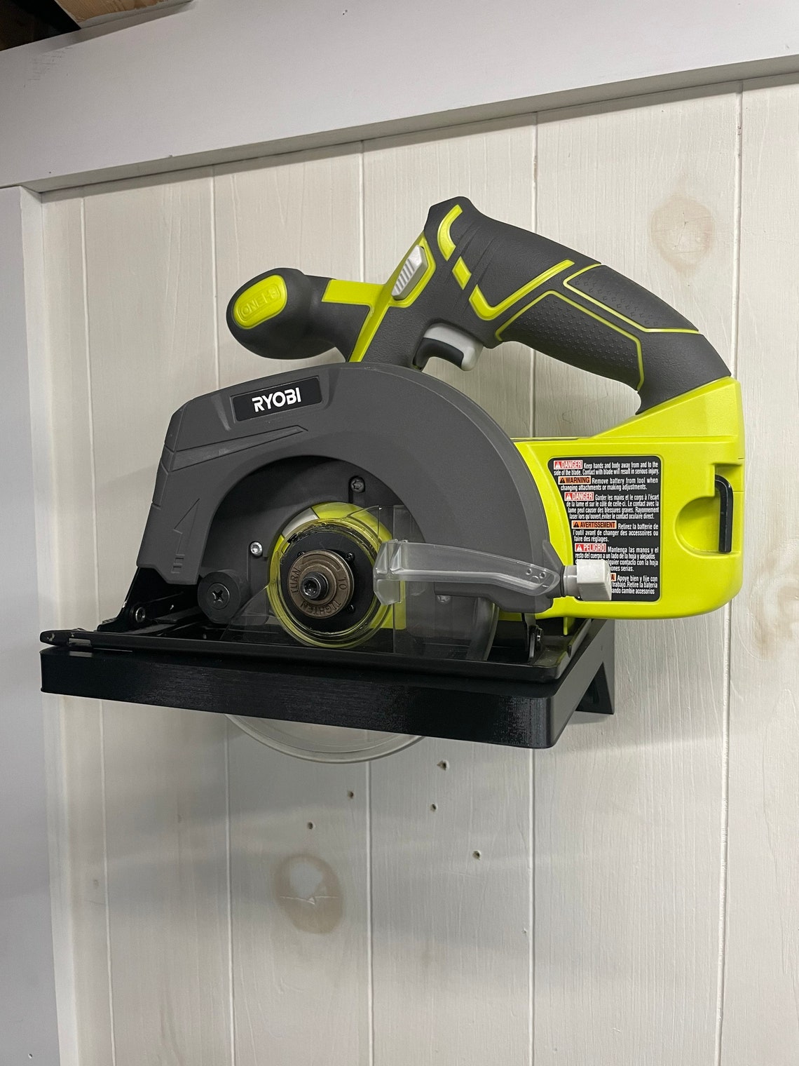Ryobi 18v One Circular Saw Wall Mount Etsy