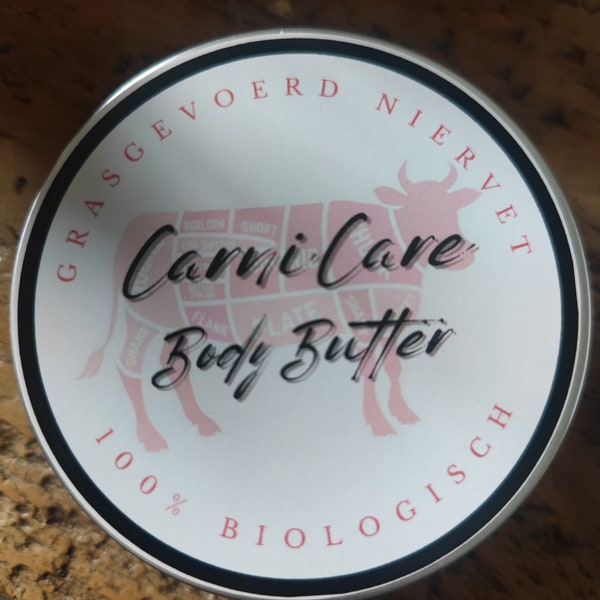 CarniCare Bodybutter cinnamon from 100% biologically purified suet