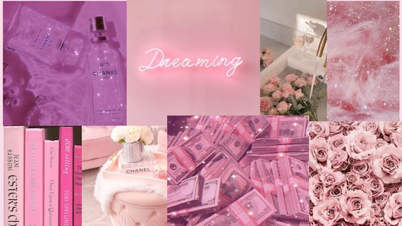 Wallpaper outlet pink aesthetic