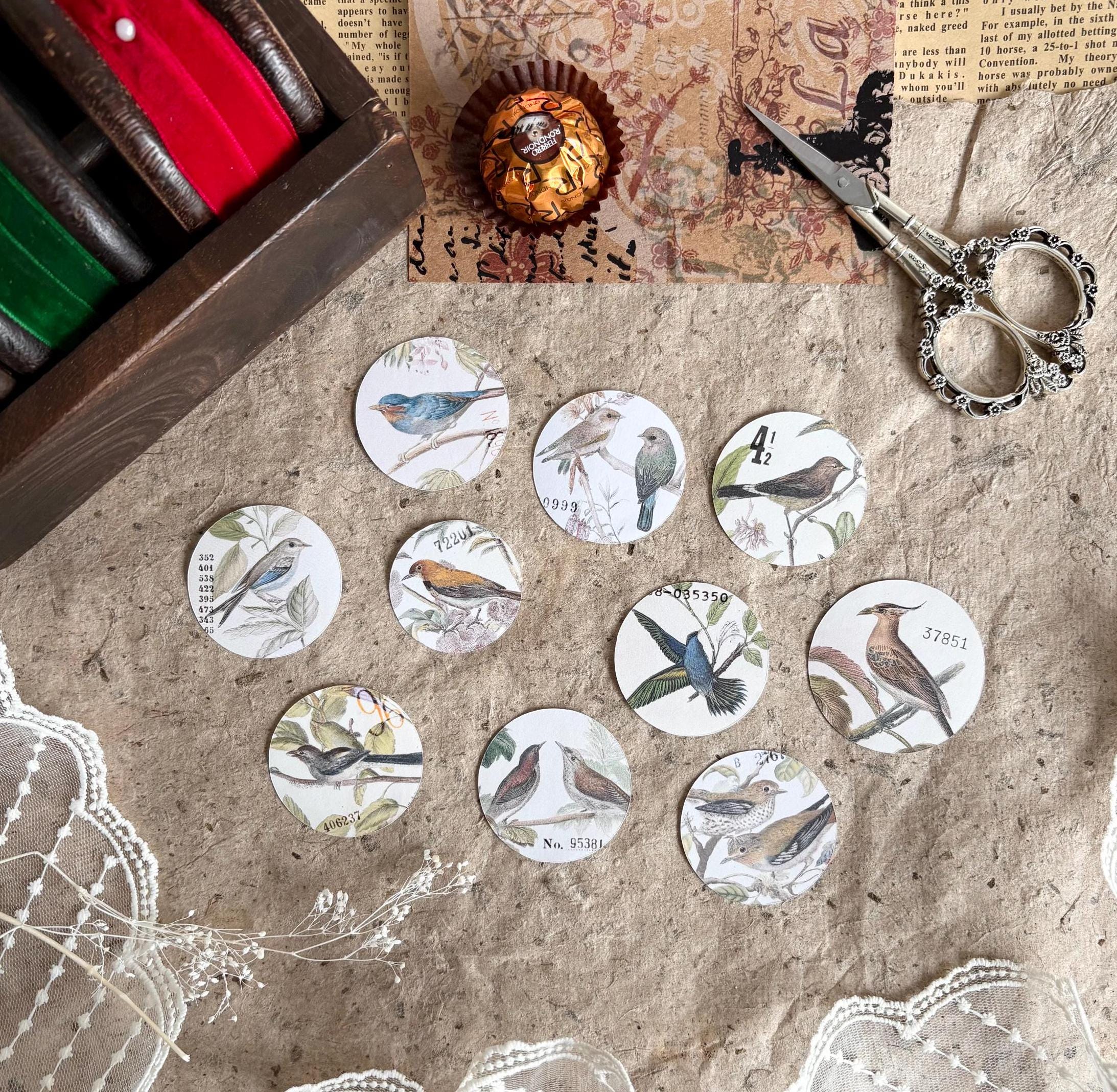 Vintage Rolls of Stickers - Etsy