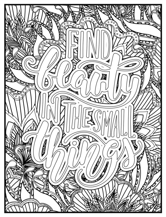 50 Self Care Coloring Pages Vol. 3 - Etsy