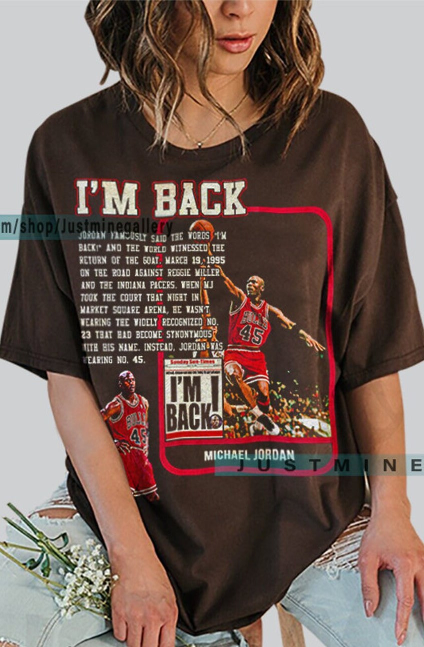 Jordan Im Back Shirt - Etsy