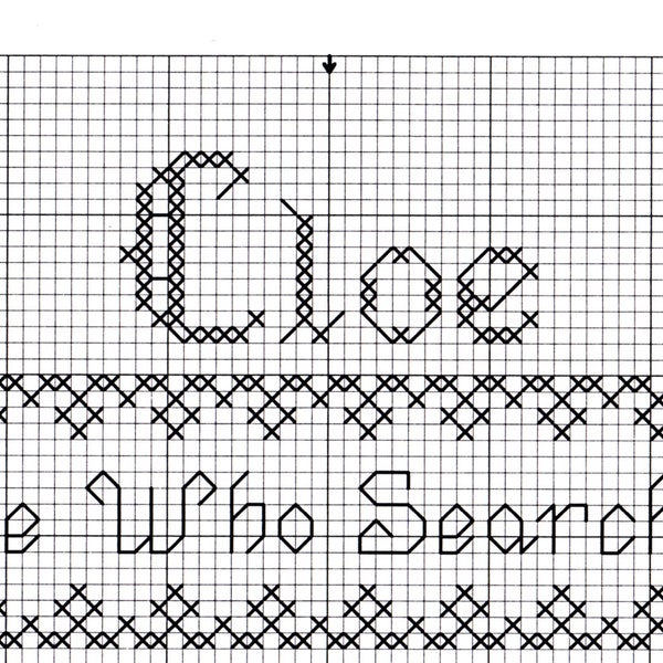 Name and Meaning Cross Stitch Pattern Etsy