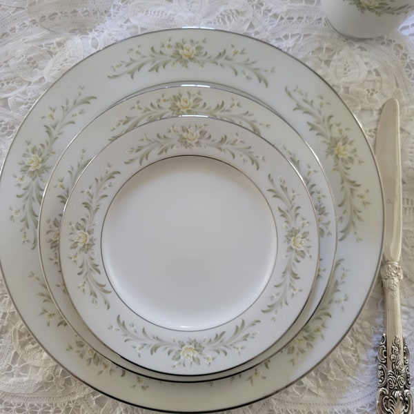 Rhapsody China by Grace Wedding Shower Reception Set - Vintage Fine China Dinnerware