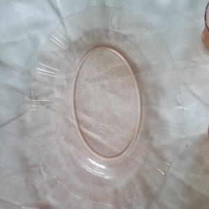 MacBeth Evans American Sweetheart 13 inch Platter Rare Delicate Mint