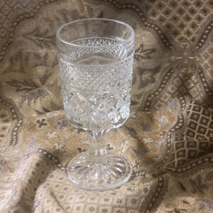 Anchor Hocking Clear Glass Wexford Wine Juice Glass 5 3/8&quot;