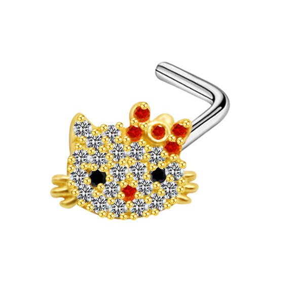 Hello Kitty Nose Ring Etsy Australia