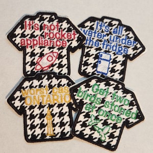 Parche termoadhesivo para camisetas de Rickyism de 2,5" x 3"