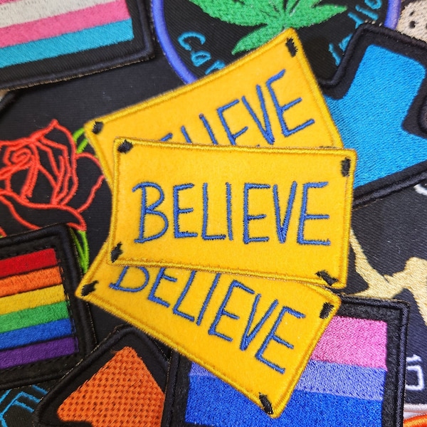 Believe Sign Patch