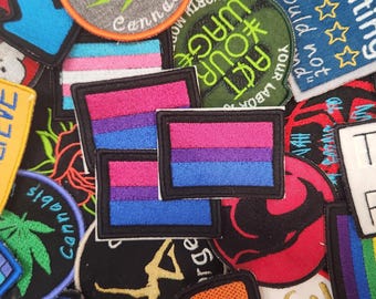 Bisexual Pride Flag Patch
