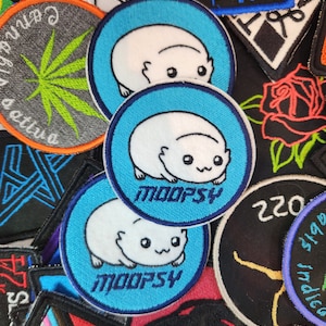 Moopsy! Naszywka do prasowania 3"