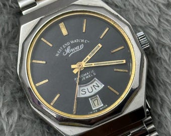 Vintage West End Watch Co. Jawan Prima Automatik – Schweizer Herrenuhr