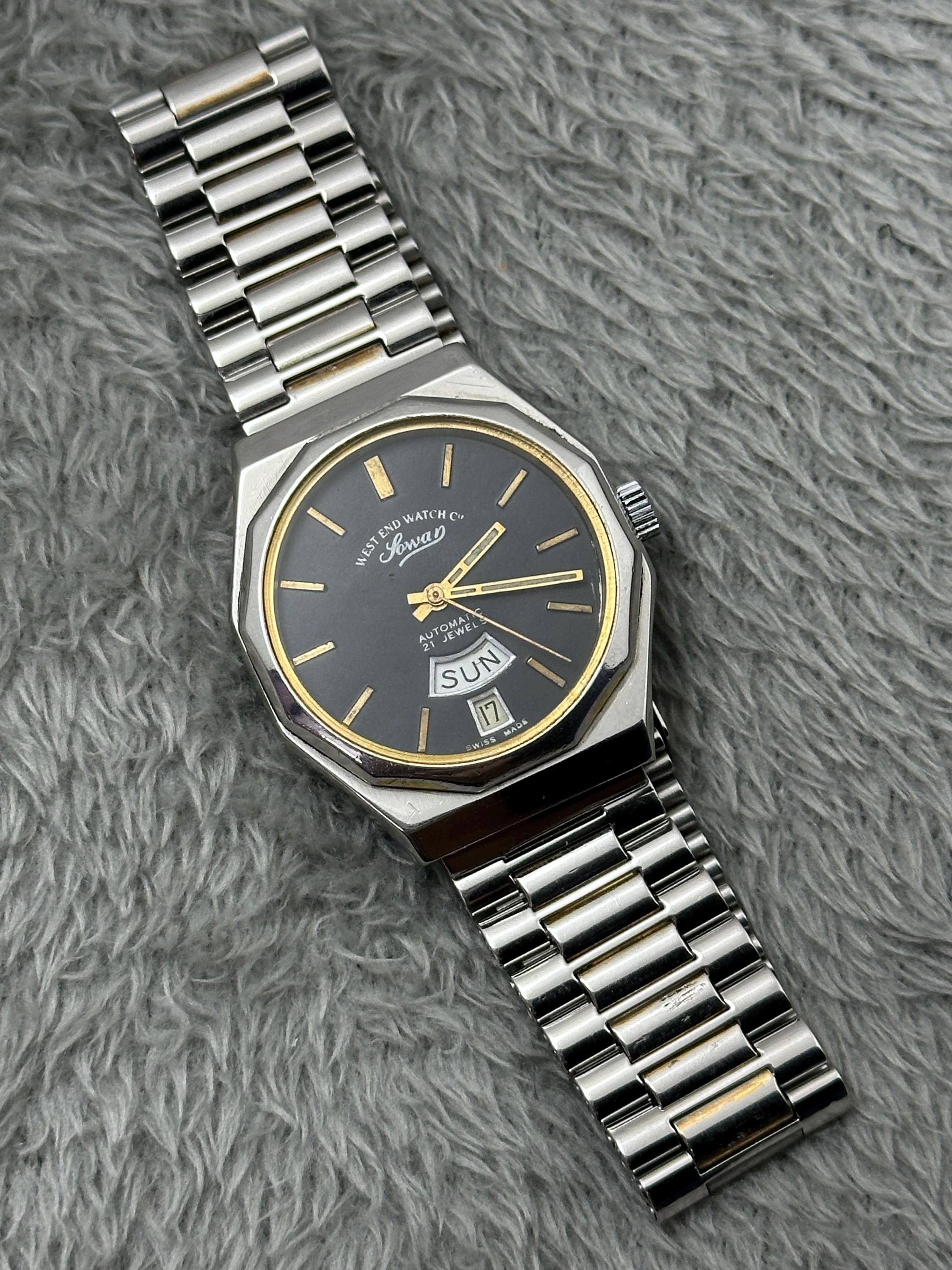 Vintage West End Watch Co. Jawan Prima Automatic – Swiss Made Mens