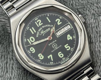 Vintage West End Watch Co. Jawan Prima Automatik – Schweizer Herrenuhr