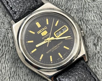1970年代のヴィンテージ セイコー5 スポーツ 自動巻き ステンレス