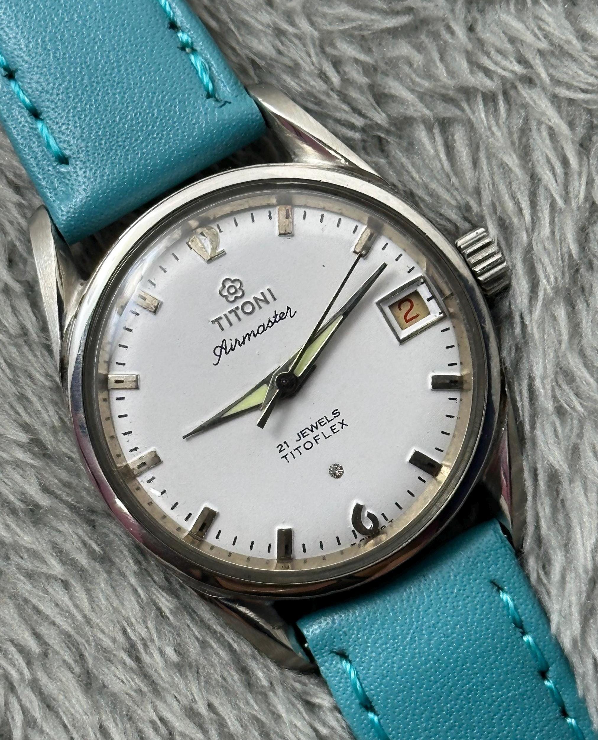 【スイス製】TITONI ヴィンテージ手巻き時計 Titoni watch - Etsy 日本