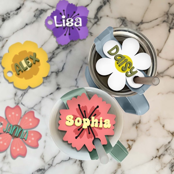 Stanley Cup Topperflower Etsy