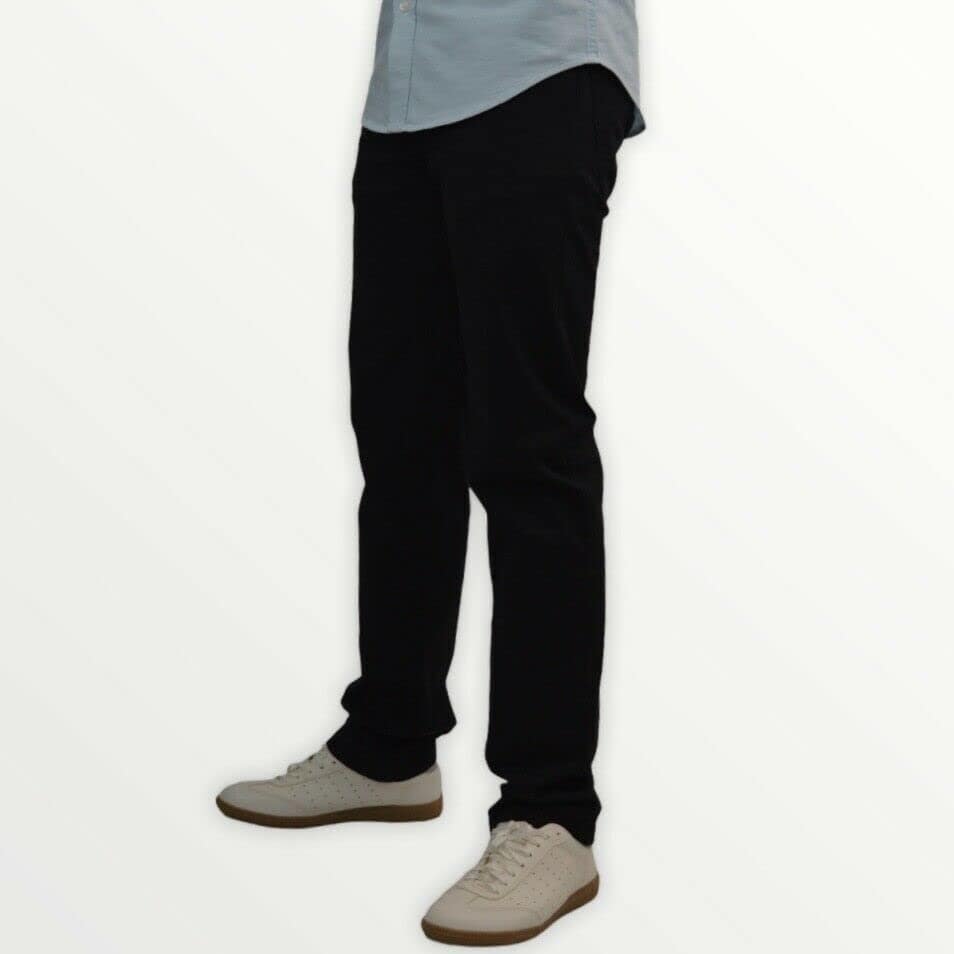 Reid Men’s Stretch Chino Pants – Comfortable Slim Fit Trousers