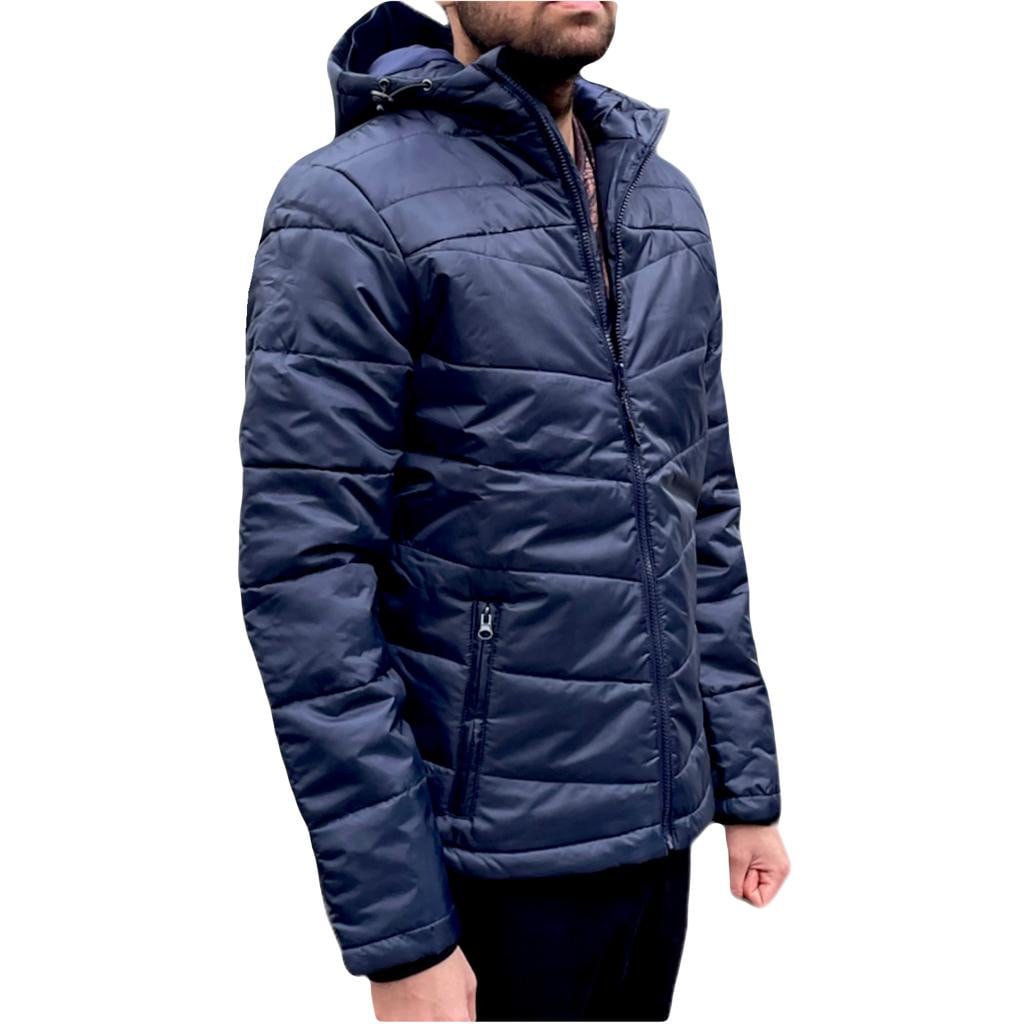 Men's Seasons Padded Jacket Puffer Water Resistant Casual Winter Warm Coat