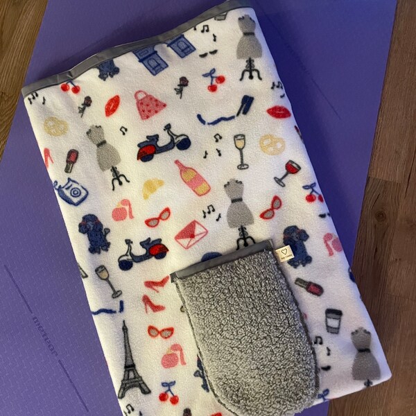 Foot Pocket Blanket Etsy