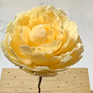Sugar Flower, Peony Cake Topper - 4'', Peony Sugar Flower, Cake Decoration, Birthday Cake Decoration, Wedding Cake Decoration.