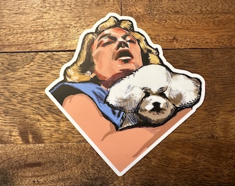 Silence of the Lambs - Buffalo Bill - Jame Gumb - Ted Levine -  Waterproof  Die Cut Holographic Stickers