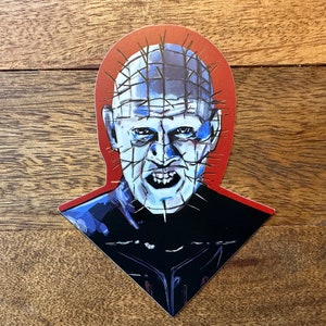 Pinhead Hellraiser - Clive Barker - Cenobite - Die Cut Stickers