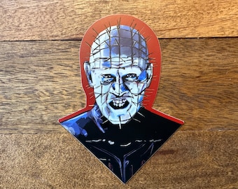 Pinhead Hellraiser - Clive Barker - Cenobite - Gestanste stickers