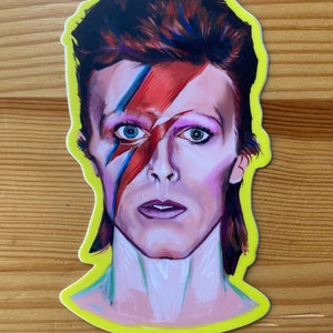 David Bowie - Ziggy Stardust - Die Cut Stickers
