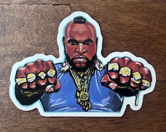 Mr T - Clubber Lang - Rocky - A Team - magneten