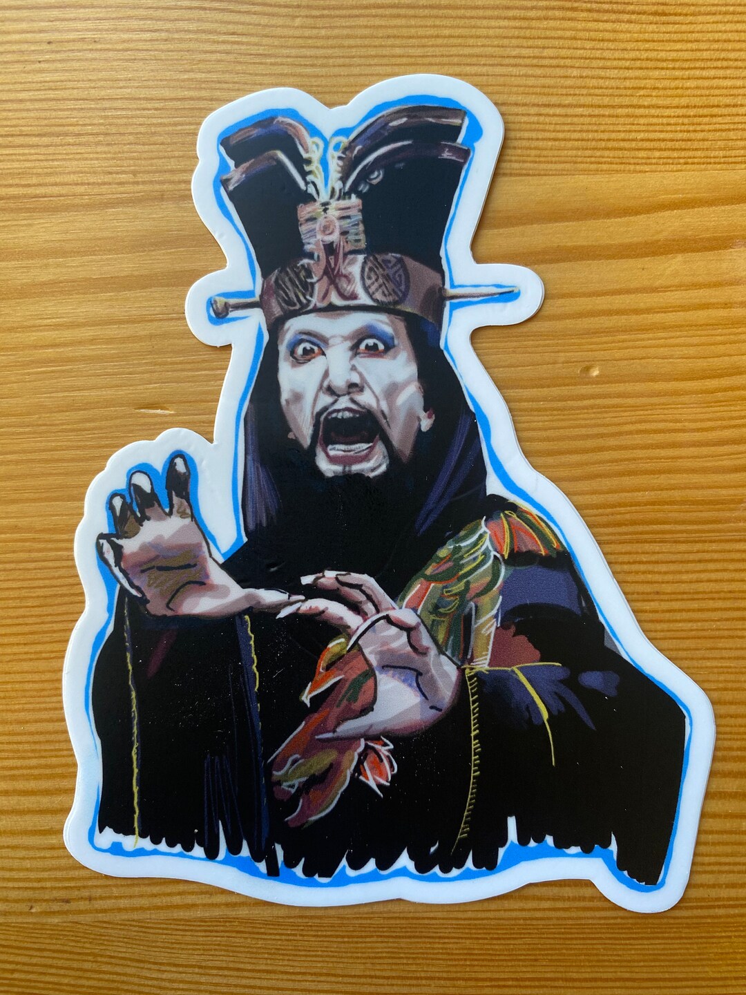 Big Trouble in Little China Lo Pan James Hong Stickers Etsy
