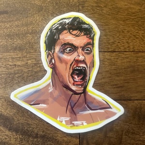 Jean-Claude Van Damme - Bloodsport - Frank Dux - Die Cut Stickers