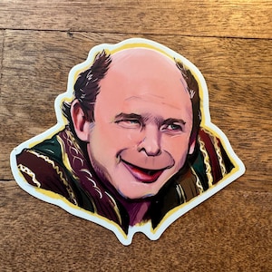 The Princess Bride - Vizzini - Inconceivable! - Wallace Shawn - Die Cut Stickers
