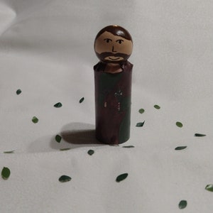 Wooden Saint Joseph Doll