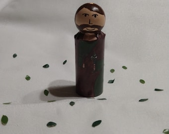 Wooden Saint Joseph Doll
