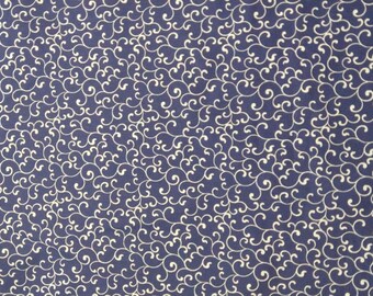 Blue Swirl St. Anne Skirt, Womens Long Modest Skirts with Pocket, Made to Order