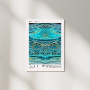 Human Design PROJECTOR Energietyp Poster, abstrakt, Human Design zum Ausdrucken, Kunstdruck, spirituelle Wanddekoration