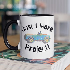 Apenas 1 mais caneca do projeto | Land Rover | Caneca de café