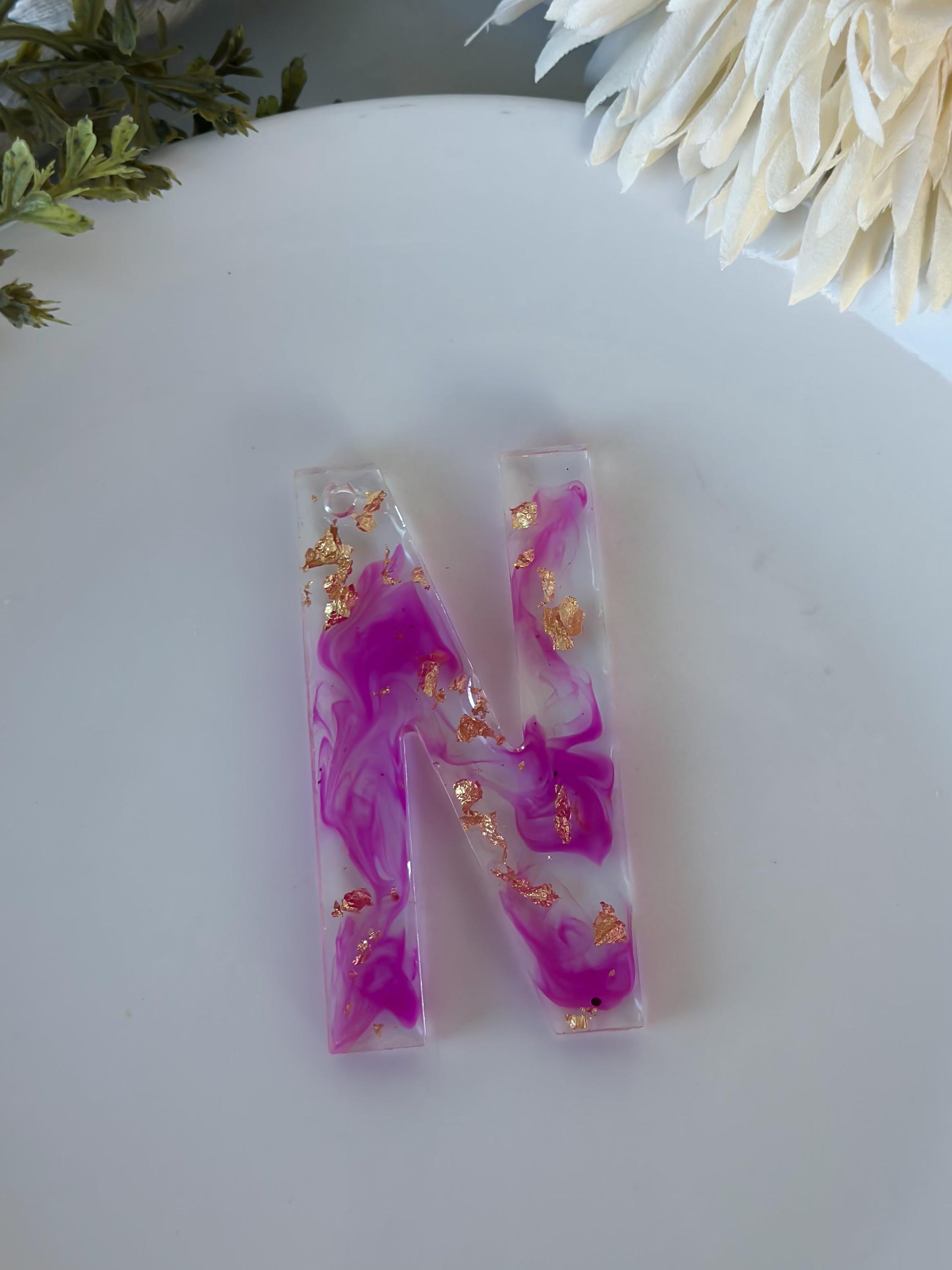 Keychain – Letter N Long