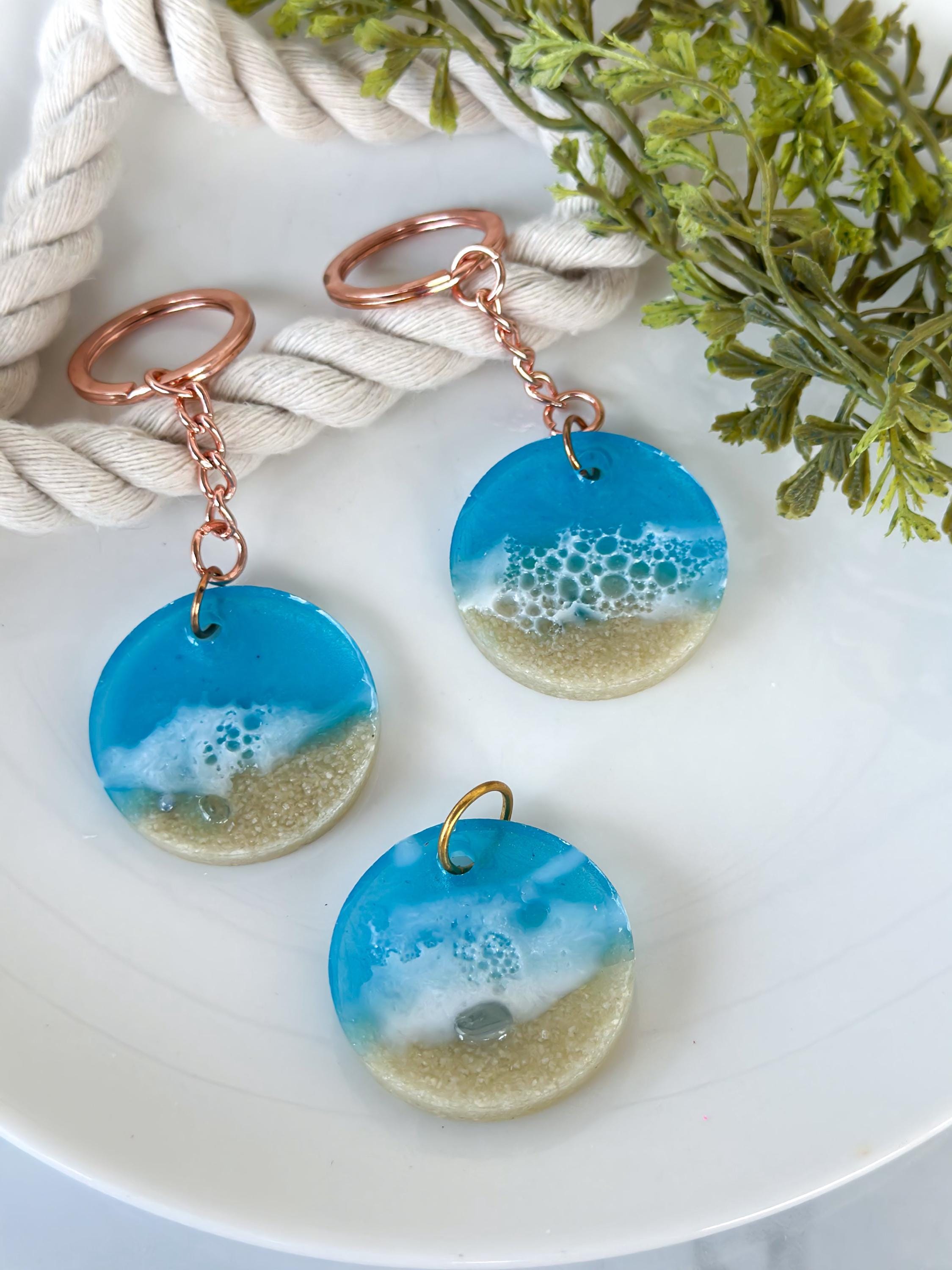 Coastal Bliss Round Keychain - Thumbnail 6