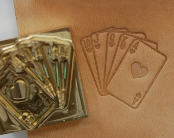 Royal Flush Plate Stamp