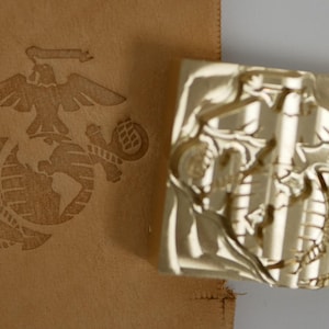 US Marine Corps EGA Plate Stamp