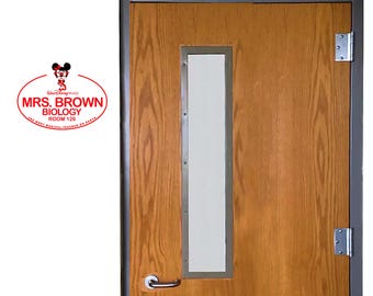 Disney Teacher Door Sign – Engraved Classroom Name Tag