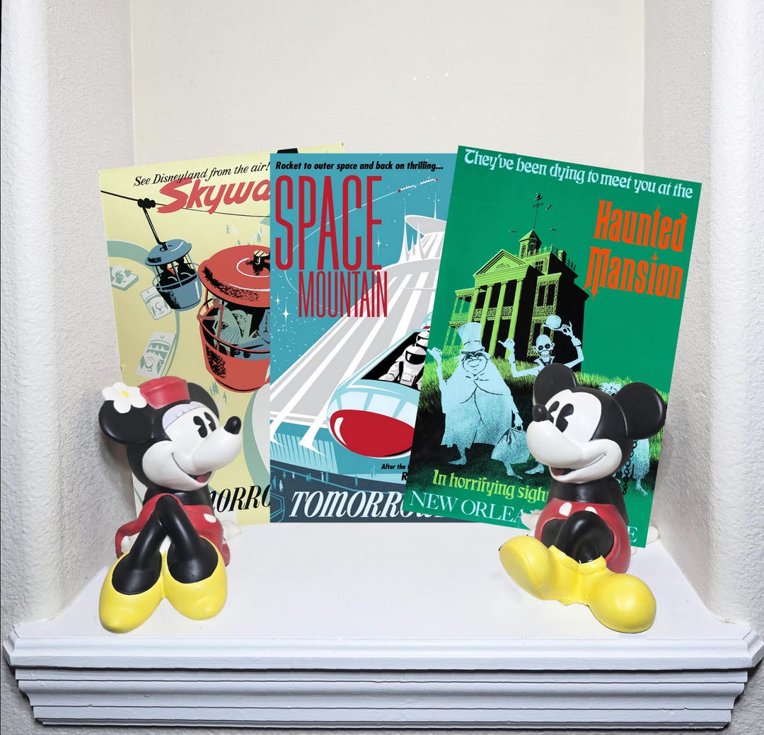 Attraction Sign Disney Vintage Attraction Sign Metal - Etsy