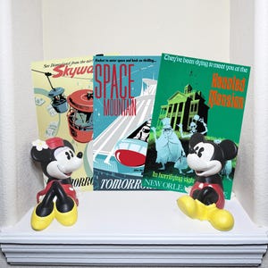 Disney Vintage Attraction Sign Metal